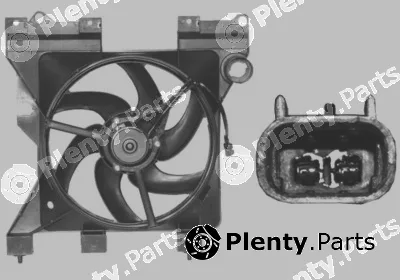 Van Wezel 0956746 — Fan, engine cooling