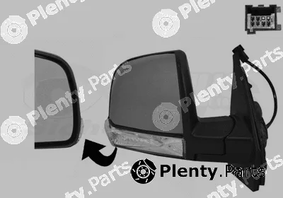Van Wezel 1638808 — Exterior Mirror * HAGUS *