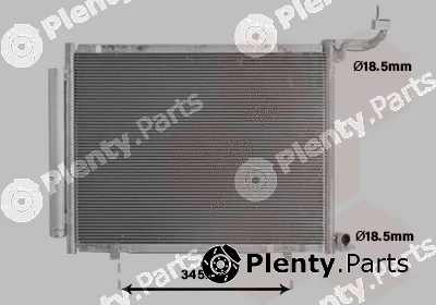 Van Wezel 18015724 — Condenser, air conditioning