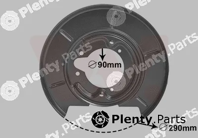 Van Wezel 0620373 — Splash Guard, brake disc