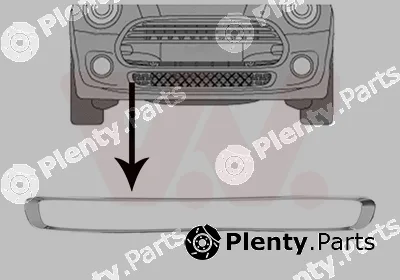 Van Wezel 0518599 — Frame, radiator grille