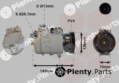 Van Wezel 0600K226 — Compressor, air conditioning