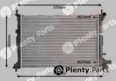 Van Wezel 18002220 — Radiator, engine cooling