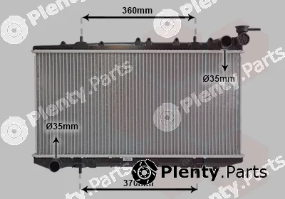 Van Wezel 13002102 — Radiator, engine cooling
