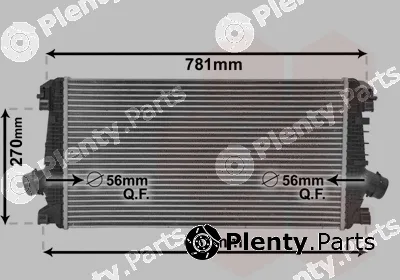 Van Wezel 37004550 — Charge Air Cooler