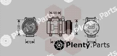 Van Wezel 0200K028 — Compressor, air conditioning