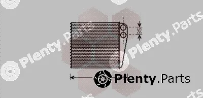 Van Wezel 43006396 — Heat Exchanger, interior heating