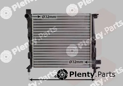 Van Wezel 30002310 — Radiator, engine cooling