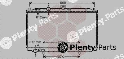 Van Wezel 13002237 — Radiator, engine cooling