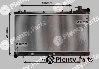 Van Wezel 51002016 — Radiator, engine cooling