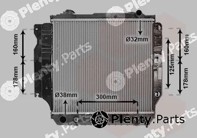 Van Wezel 21002023 — Radiator, engine cooling
