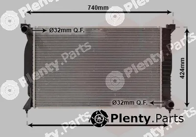 Van Wezel 03002203 — Radiator, engine cooling