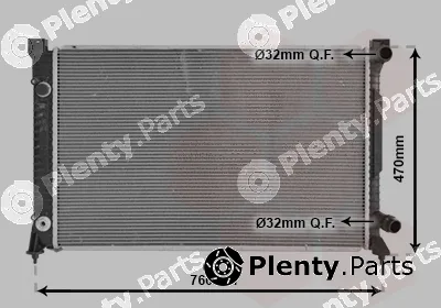 Van Wezel 03002158 — Radiator, engine cooling