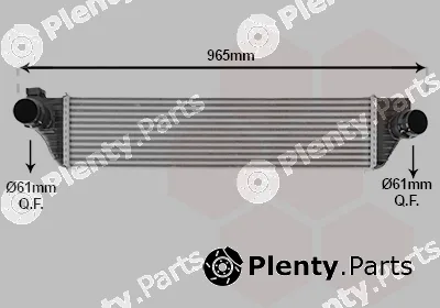 Van Wezel 43014711 — Charge Air Cooler