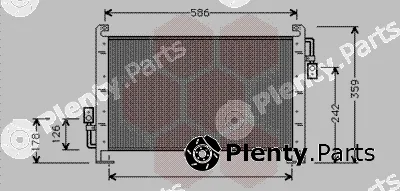 Van Wezel 07005015 — Condenser, air conditioning