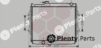 Van Wezel 53002472 — Radiator, engine cooling