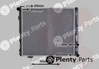 Van Wezel 30002178 — Radiator, engine cooling