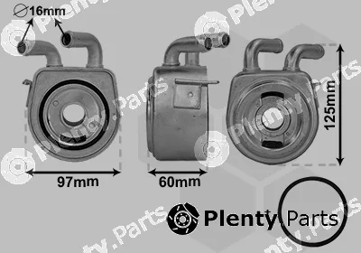 Van Wezel 18013706 — Oil Cooler, engine oil *** IR PLUS ***
