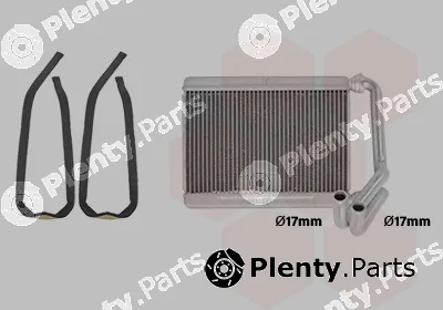 Van Wezel 53006781 — Heat Exchanger, interior heating *** IR PLUS ***
