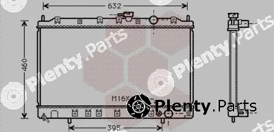 Van Wezel 32002134 — Radiator, engine cooling