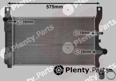 Van Wezel 18002127 — Radiator, engine cooling *** IR PLUS ***