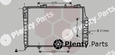 Van Wezel 30002337 — Radiator, engine cooling