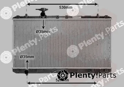 Van Wezel 52002062 — Radiator, engine cooling