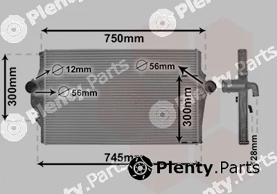 Van Wezel 59004189 — Charge Air Cooler