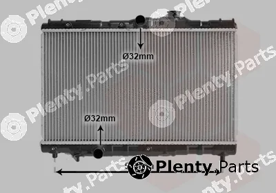 Van Wezel 53002115 — Radiator, engine cooling