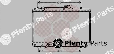 Van Wezel 52002051 — Radiator, engine cooling