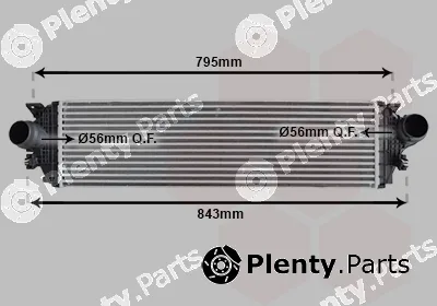 Van Wezel 18014745 — Charge Air Cooler