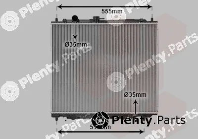 Van Wezel 32002109 — Radiator, engine cooling