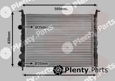 Van Wezel 17002316 — Radiator, engine cooling