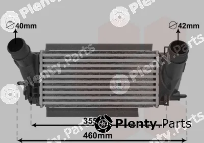 Van Wezel 18014704 — Charge Air Cooler