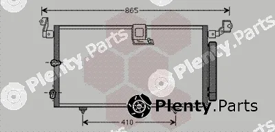Van Wezel 53005384 — Condenser, air conditioning