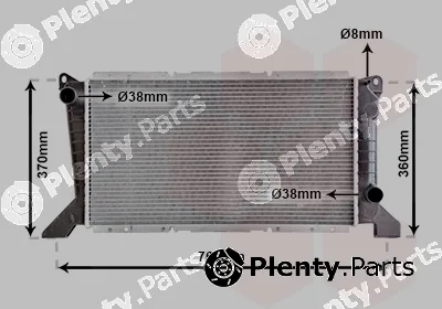 Van Wezel 18002203 — Radiator, engine cooling