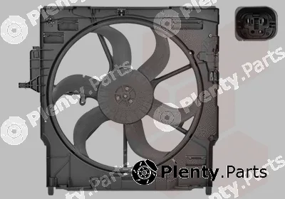 Van Wezel 0690746 — Fan, engine cooling