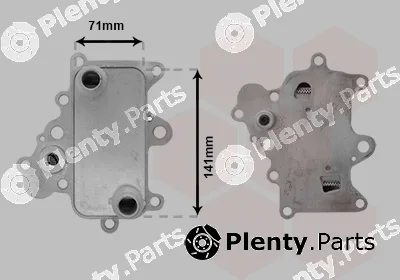 Van Wezel 17013102 — Oil Cooler, engine oil