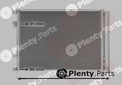Van Wezel 83015708 — Condenser, air conditioning