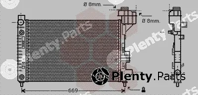 Van Wezel 30002248 — Radiator, engine cooling