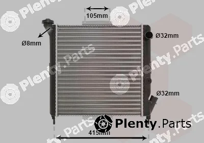 Van Wezel 43002063 — Radiator, engine cooling