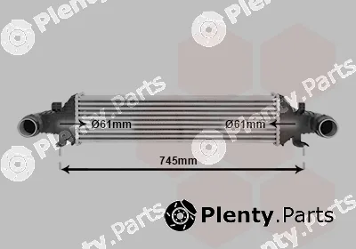 Van Wezel 30004593 — Charge Air Cooler