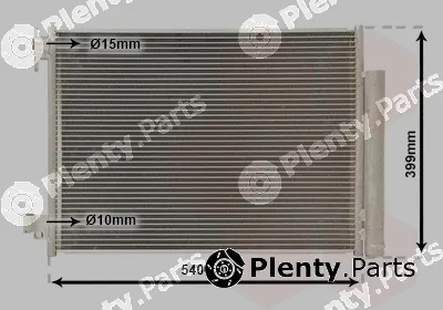 Van Wezel 43015701 — Condenser, air conditioning