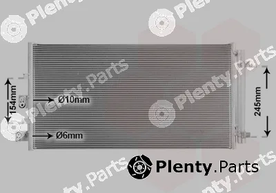 Van Wezel 18015719 — Condenser, air conditioning