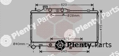 Van Wezel 51002069 — Radiator, engine cooling