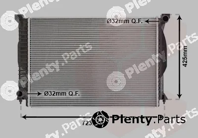 Van Wezel 03002245 — Radiator, engine cooling