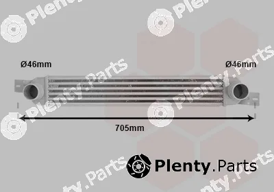 Van Wezel 37004392 — Charge Air Cooler