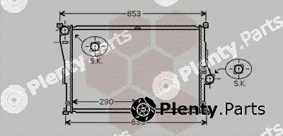 Van Wezel 06002335 — Radiator, engine cooling