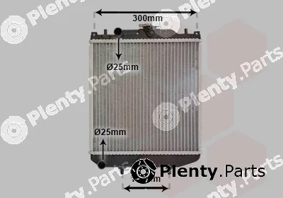 Van Wezel 52002028 — Radiator, engine cooling