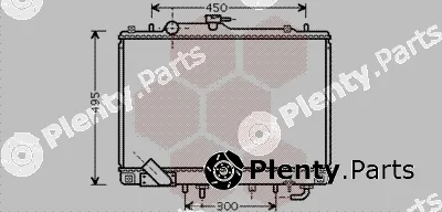 Van Wezel 32002157 — Radiator, engine cooling